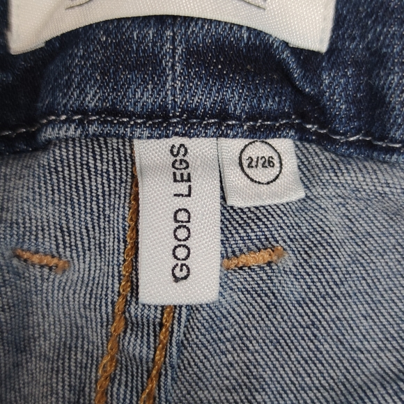 Good American Jeans Distressed Good Legs Size 2 - Picture 7 of 12